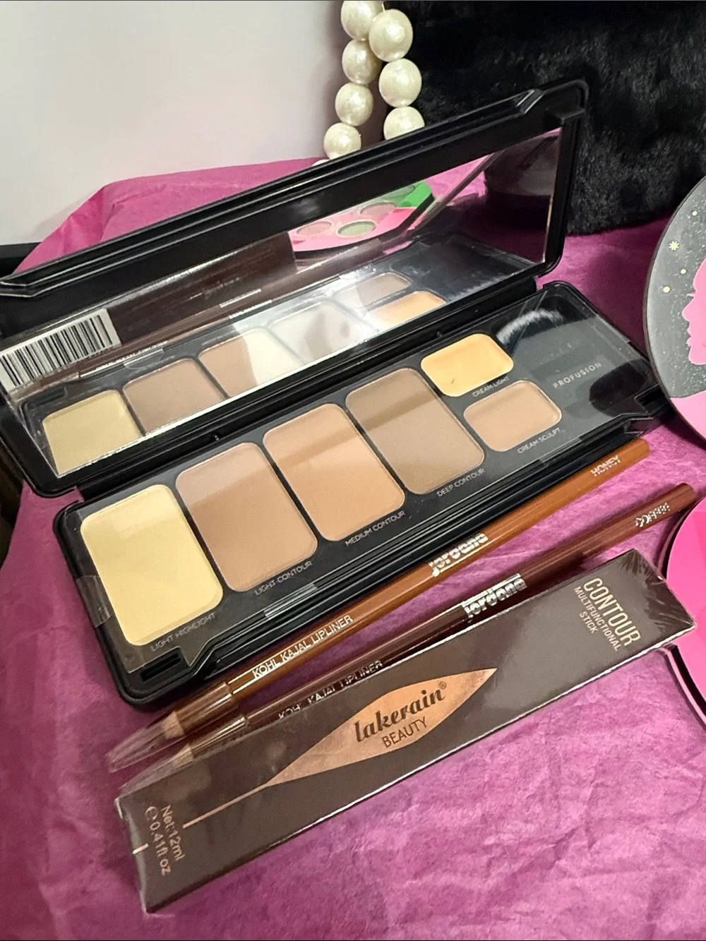 Wicked Eyeshadow Palette & Contour Makeup Set NEW